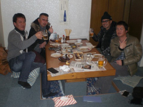 昨夜のお客さま!今夜も飲んでるぜぇ♪