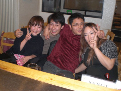 昨夜のお客さま!カップルでコラボ♪