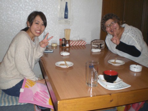 昨夜のお客さま!今年もお世話になりました♪