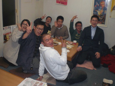 昨夜のお客さま!今年もよろしくお願い致します♪