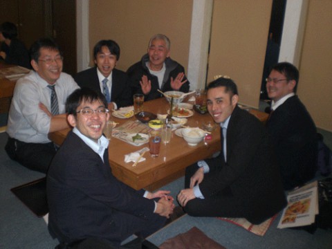 昨夜のお客さま!今年も常連さんでお願い致します♪