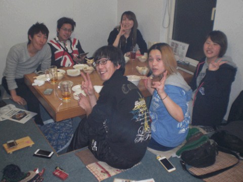 昨夜のお客さま!私の遊び仲間たち♪