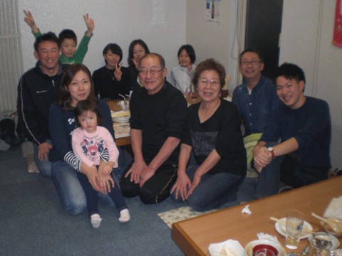 昨夜のお客さま!ご家族でご来店♪