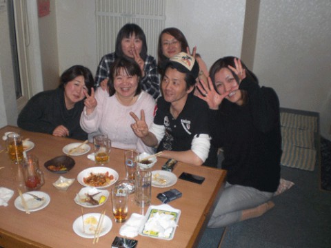 昨夜のお客さま!とっても楽しいお客さま♪