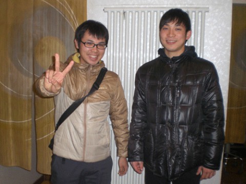 昨夜のお客さま!香川県から、ばんえい競馬を見に♪