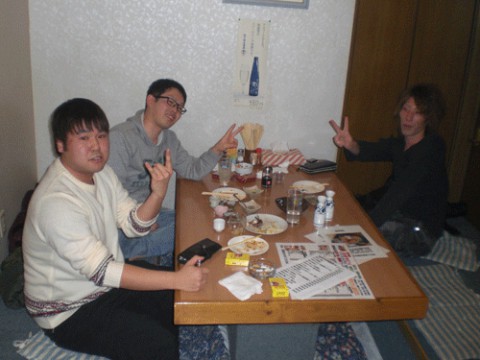 昨夜のお客さま!感謝、感謝の常連さん♪