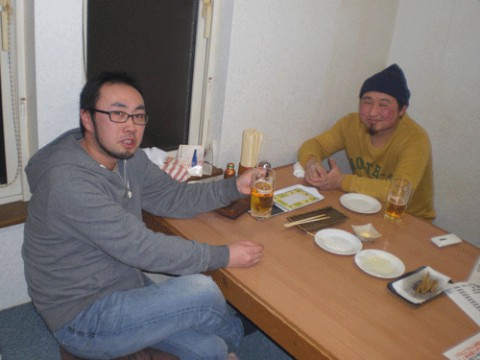 昨夜のお客さま!いつもありがとうね常連さん♪