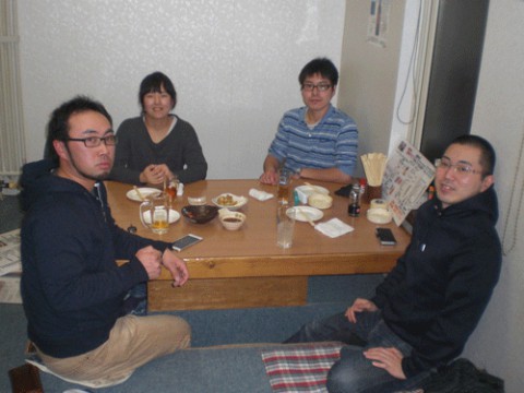 昨夜のお客さま!昔からの常連さん♪