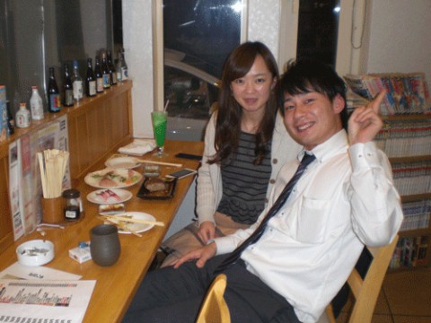 昨夜のお客さま!新しい仲間♪