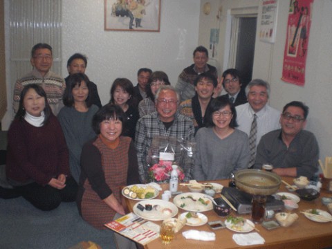 昨夜のお客さま!職場の宴会♪