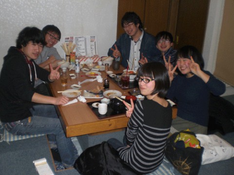 昨夜のお客さま!笑顔が満開♪