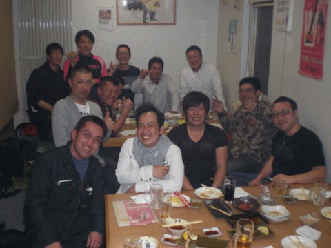 昨夜のお客さま!宴会をありがとうございます♪