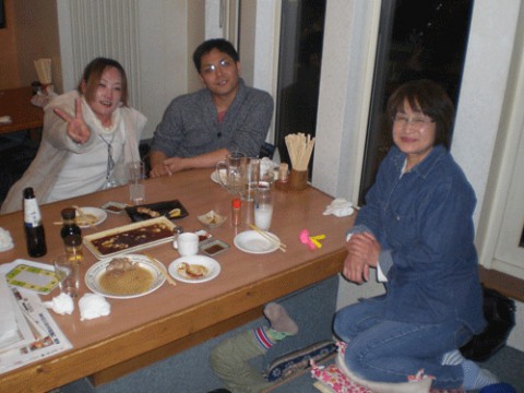 昨夜のお客さま!感謝、感謝の常連さん♪