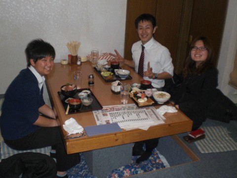 昨夜のお客さま!夜も650円日替り定食♪