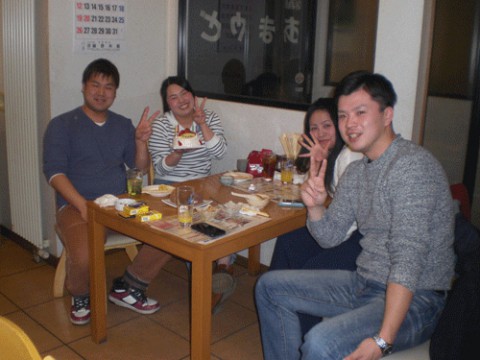 昨夜のお客さま!でくの坊と愉快な仲間たち♪