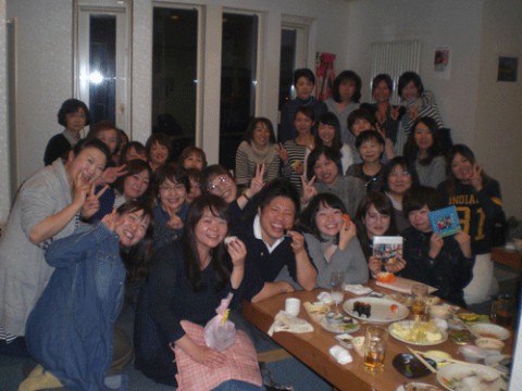 昨夜のお客さま!涙、涙の送別会♪