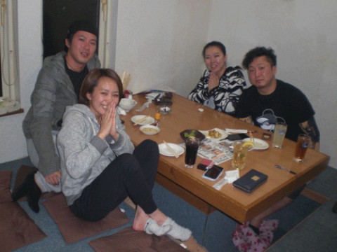 昨夜のお客さま!これからもよろしくね♪