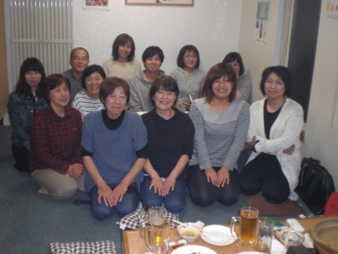 昨夜のお客さま!送別会♪