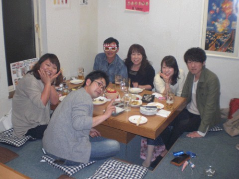 昨夜のお客さま!お誕生日おめでとうございます♪