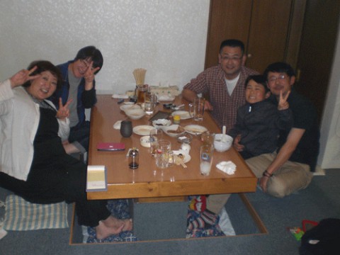 昨夜のお客さま!昔からの仲間たち♪