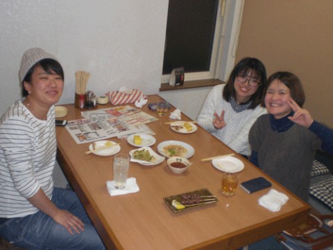 昨夜のお客さま!かわいい笑顔で♪