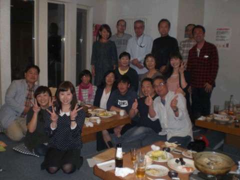 昨夜のお客さま!春の宴会楽しめたかなぁ♪