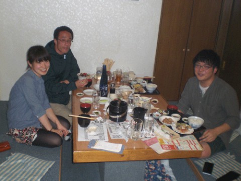 昨夜のお客さま!笑顔にかんぱ~い♪