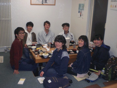 昨夜のお客さま!帯広の畜大生♪