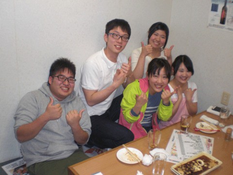 昨夜のお客さま!常連の畜大生♪