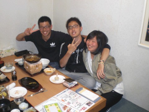 昨夜のお客さま!後輩よ大志を抱け♪