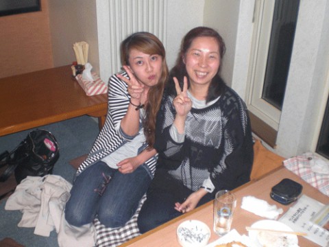 昨夜のお客さま!感謝、感謝の常連さん♪