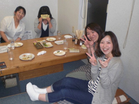 昨夜のお客さま!女子会♪