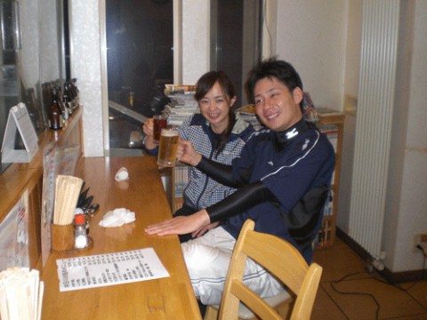 昨夜のお客さま!笑顔の素敵なおふたり♪