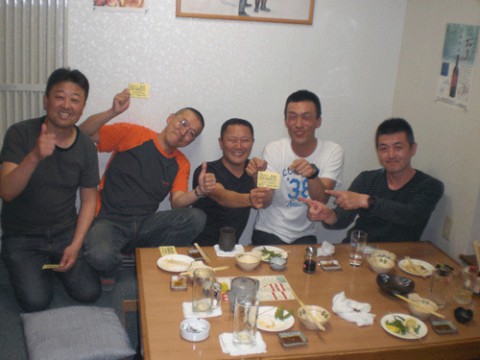 昨夜のお客さま!こんなに割引券が当たっていいの♪