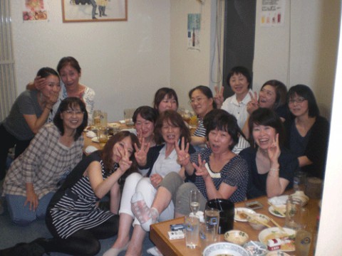 昨夜のお客さま!職場の宴会♪