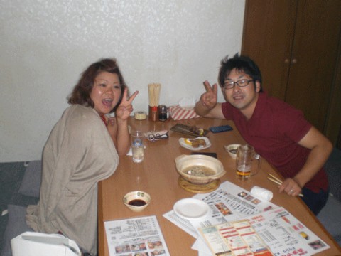 昨夜のお客さま!感謝、感謝の常連さん♪