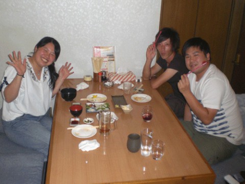 昨夜のお客さま!感謝、感謝の常連さん♪