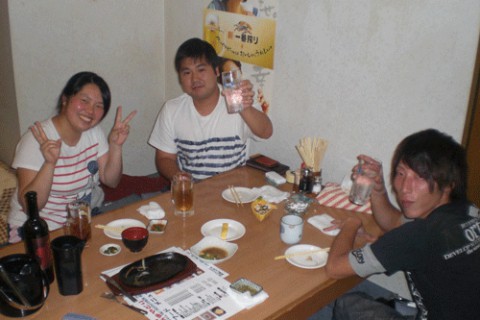 昨夜のお客さま!いつもの常連さん♪