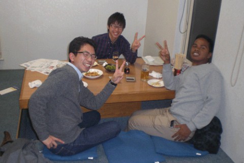 昨夜のお客さま!マダガスカルからのお客さま♪