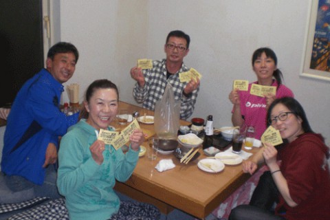 昨夜のお客さま!仲間達♪
