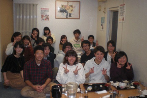 昨夜のお客さま!若い笑顔が満開♪