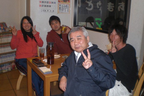 昨夜のお客さま!常連さんに感謝♪