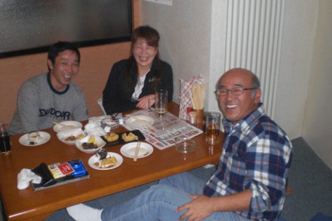 昨夜のお客さま!ブログ仲間がやって来た♪