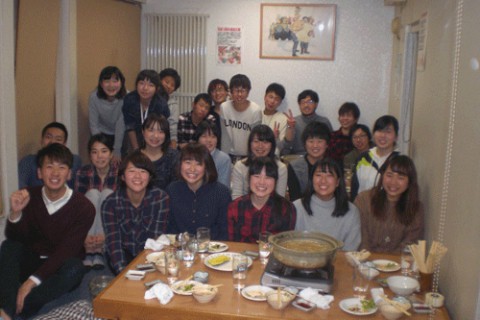 昨夜のお客さま!若い笑顔が満か~い♪