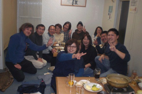 昨夜のお客さま!宴会に感謝♪