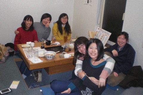 昨夜のお客さま!若い笑顔がいっぱ～い♪