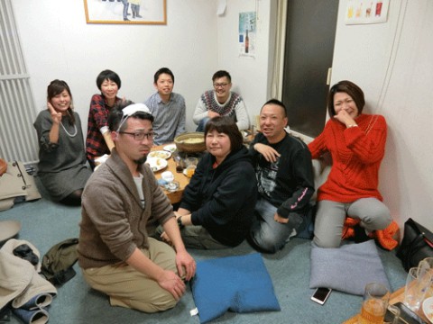 昨夜のお客さま!いいじま学級同窓会♪