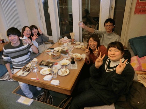 昨夜のお客さま!畜大生の宴♪