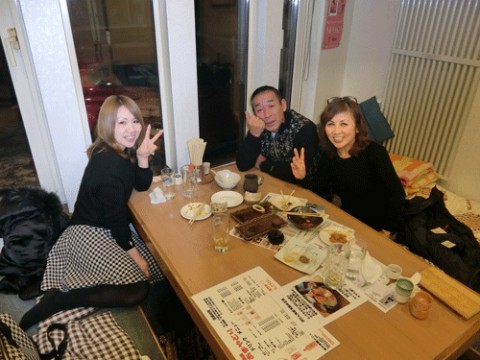 昨夜のお客さま!娘さんとご来店♪