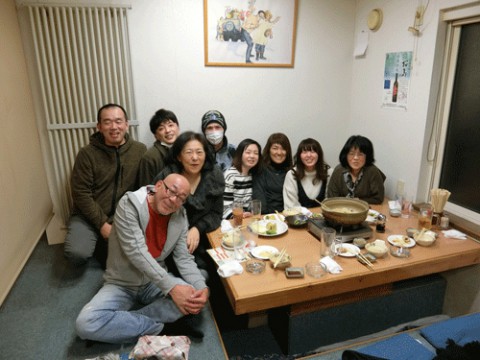 昨夜のお客さま!宴会をありがとうございました♪